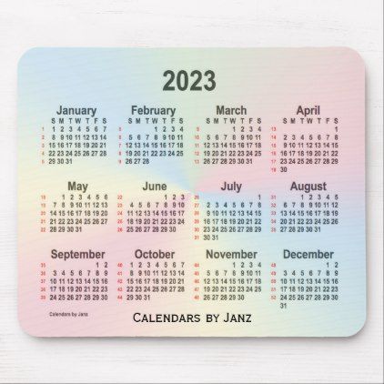 2023 Rainbow Cloud 52 Weeks Calendar by Janz Mouse Pad #calendars #2019 #personalized #calendar February Calendar, Personalized Calendar, Growing Hydrangeas, Custom Calendar, How To Start Yoga, 52 Weeks, Small Business Saturday, Rainbow Cloud, Calendar Design