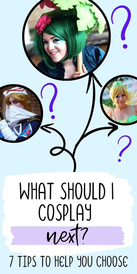 Can't decide what to cosplay? Ask yourself these questions to figure out which character is right for you | cosplay ideas Easy Last Minute Costumes, Group Cosplay, Quick Costumes, Character Costume, Last Minute Costumes, Last Minute Halloween Costumes, Casual Cosplay, Ask Yourself, Cosplay Ideas