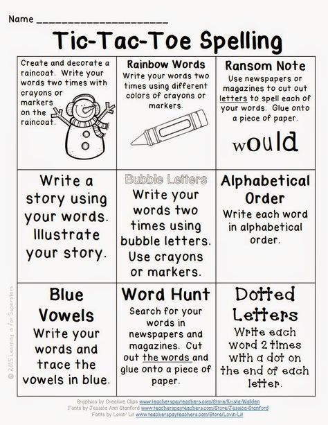 Mrs. Hankinson's Class: Spelling Homework Spelling Word Practice, 1st Grade Spelling, Spelling Homework, Word Work Stations, Rainbow Words, Reading Vocabulary, Teaching Plan, Teaching Spelling, Grade Spelling