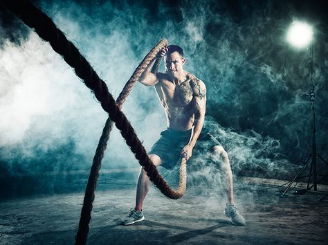 Showcase and discover creative work on the world's leading online platform for creative industries. Male Fitness Photography, Rope Exercises, Gym Images, Gym Photography, Gym Antrenmanları, Gym Photos, Battle Ropes, Bodybuilding Supplements, Fitness Photography