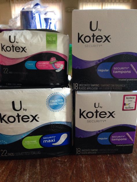 $0.49 Kotex pads or tampons $2.49 at Dillions use $2.00/1 Kotex final price $0.49 each Kotex Pads, Playtex Tampons, Kat Graham, Gum, Blue