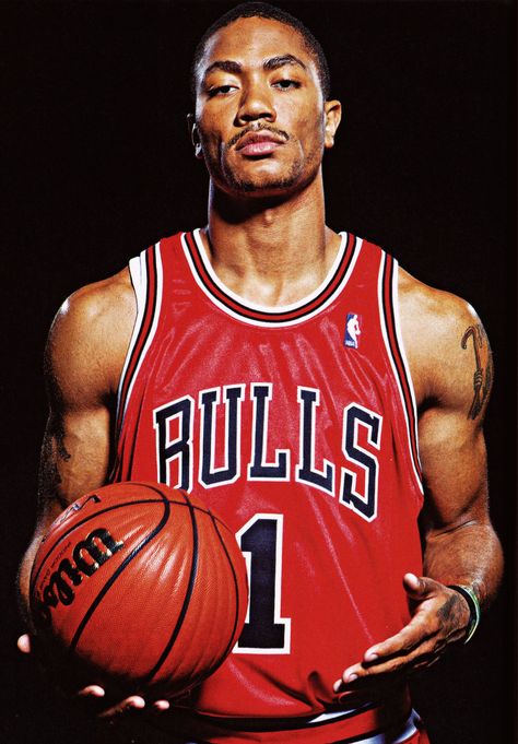 Derrick Rose Hey did he used to play basketball?  Chicago get rid of him...you are winning without him... Derrick Rose Wallpapers, Rose Nba, Fantasy Basketball, Basketball Plays, Basketball Skills, Chicago Sports, Nba Pictures, Derrick Rose, Basketball Art