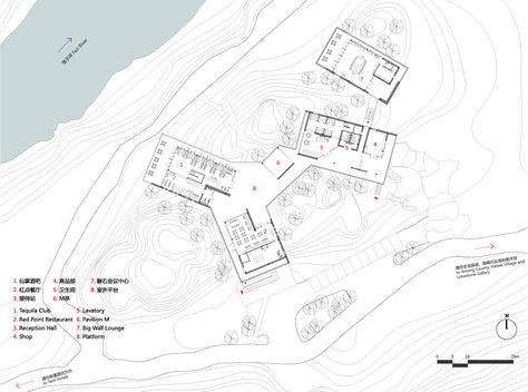 Resort Plan Architecture, Mountain Resort Floor Plan, Resort Master Plan Architecture, Resort Zoning Diagram, Tourist Center Plan, Visitor Center Architecture, Arch Presentation, Resort Plan, Tourist Center