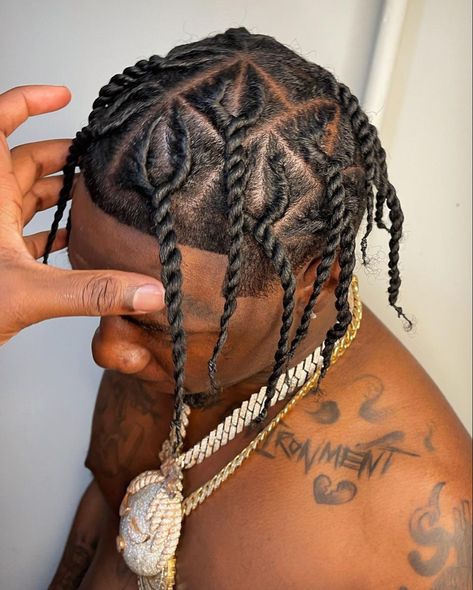 2strands Twist Men, Men 2 Strand Twist Styles, Cornrows Ideas Men, Rope Twist Men Hair, Men’s Twists, Natural Hairstyles For Black Men, 2 Strand Twist Styles Natural Men, Men Twists Hairstyles, Short Two Strand Twist