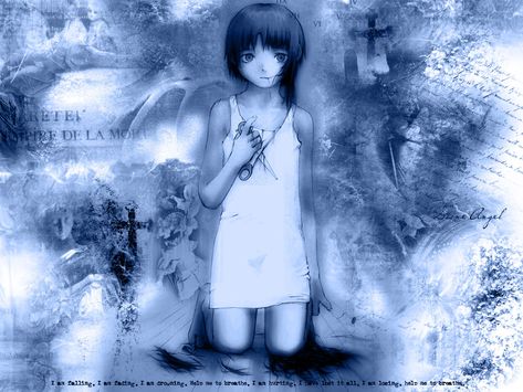 Iwakura Lain | Serial Experiments Lain Blue Lain Icons, Lain Iwakura Icon Blue, Lain Experimental Icon, Lain Background Pc, Lain Iwakura Wallpaper Pc, Lain Iwakura Aesthetic, Lain Wallpaper Desktop, Lain Homescreen, Lain Background