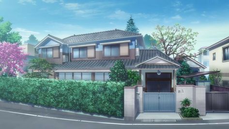 Kagari's Sekirei Life: Revamped! #fanfiction #Fanfiction #amreading #books #wattpad Anime Japanese House, Anime Architecture, Anime Houses, Anime House, Japanese Style House, Anime Places, Episode Backgrounds, Unusual Home, Anime City