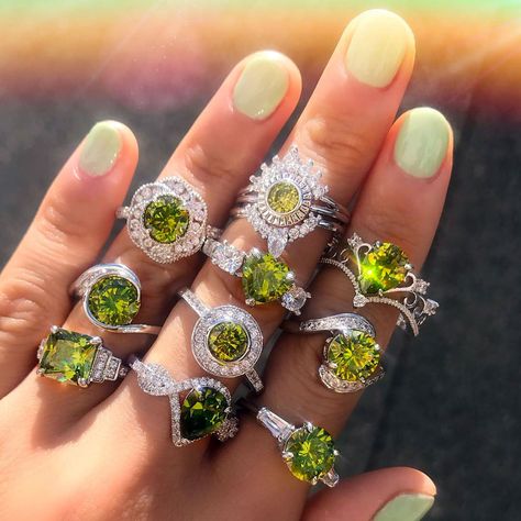 Peridot jewelry