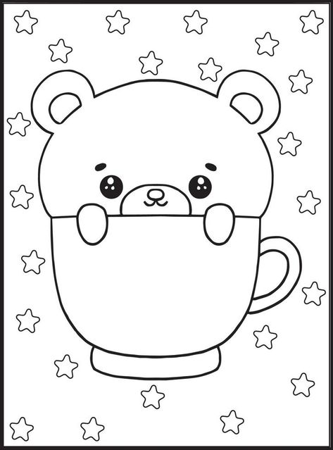 Sanrio Characters Coloring Pages, Kawaii Coloring Pages, Skull Girl Tattoo, Kawaii Sanrio, Coloring Pages Printable, Animal Coloring Pages, Sanrio Characters, Coloring Pages For Kids, Girl Tattoos