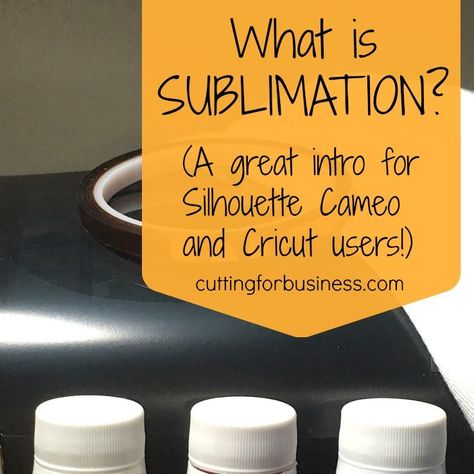 Learn about what sublimation is, how it works, what you'll need, and what items you can make using sublimation. What Is Sublimation Printing, What Can You Sublimate On, Subulation Ideas, What Is Sublimation, Paper Silhouette, Inkscape Tutorials, Silhouette Cameo Tutorials, Silhouette Tutorials, Sublimation Ideas