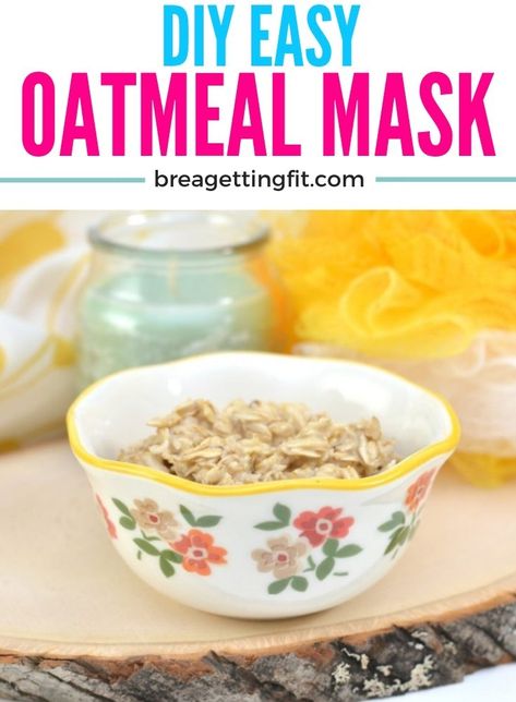 Whip up this easy DIY oatmeal mask recipe in a hurry. This oatmeal mask is so hydrating to your skin. #oatmeal #mask #diy #homemade #natural #easy #skincare Diy Overnight Hair Mask, Oatmeal Mask, Overnight Hair Mask, Diy Oatmeal, Easy Skincare, Overnight Hair, Mask For Dry Skin, Diy Workout, Easy Oatmeal