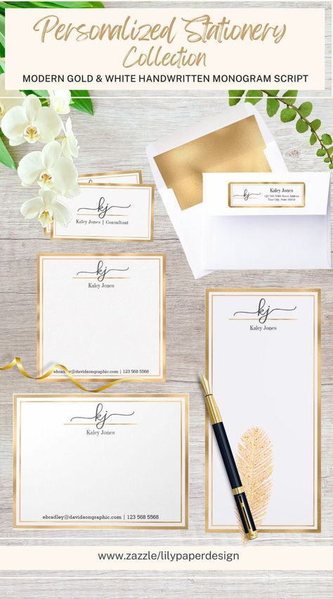 Bride Morning, Personal Stationary, Elegant Stationery, Stationery Ideas, Custom Stationary, Monogrammed Stationery, Personalized Stationery Set, Personalized Stationary, Handwritten Calligraphy