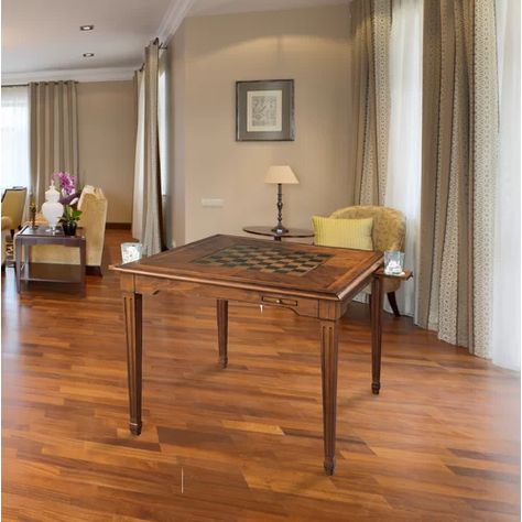 Multi Game Table, Glass Chess, Hekman Furniture, Backgammon Table, Mah Jong, Backgammon Board, Chess Table, Wood Games, Maple Walnut