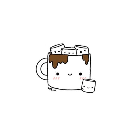 Hot Chocolate Drawing, Chocolate Drawing, Sipping Chocolate, Cocoa Coffee, Chocolate Sticks, Plant Tattoo, Doodles Drawings, Coffee Illustration, Hot Coco