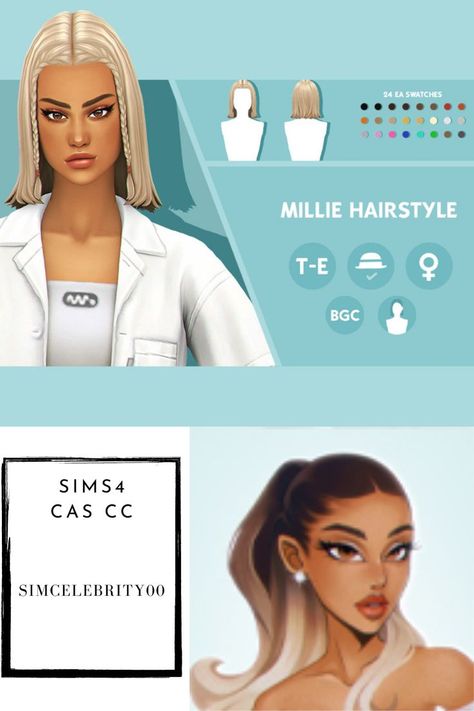 Sims 4 Cc Simcelebrity00, Sims 4 Shoulder Length Hair, Sims 4 Female Hair Cc Maxis Match, Simcelebrity00 Sims 4, Simcelebrity00 Hair, Cc Hair, Tumblr Sims 4, Sims Hair, Sims 4 Mods Clothes