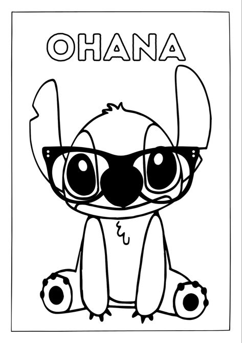 Coloring Page of Lilo and Stitch Stitch Printables Free, Stitch Coloring Pages Free Printable, Lilo And Stitch Games, Stitch Coloring, Stitch Drawings, Stitch Games, Coloring Pages Cute, Stitch Party, Stitch Coloring Pages