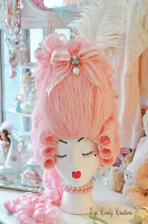 Mother Ginger Costume, Marie Antoinette Doll, Rococo Masquerade, Mother Ginger, Marie Antoinette Wig, Marie Antoinette Party, Themed Photoshoot, Wig Costume, Tout Rose