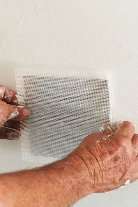 How To Patch a Hole in Drywall or Plaster Walls | Apartment Therapy Patching Plaster Walls, Patching Holes In Walls, Fix Hole In Wall, Plaster Walls Diy, Plaster Repair, How To Patch Drywall, Patch Hole, Drywall Repair, Plaster Ceiling