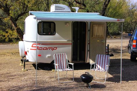 Scamp Camper, Light Travel Trailers, Scamp Trailer, Small Camper Trailers, Small Camping Trailer, Lightweight Travel Trailers, Rv Solar Power, Camper Trailer For Sale, Small Campers