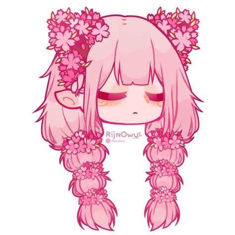 Cute Gacha Oc, Gacha Oc Hair Ideas, Hair Gacha, Gacha Inspiration, Gacha Things, Gacha Art, Gacha Ocs, Club Hairstyles, Creative Drawing Prompts