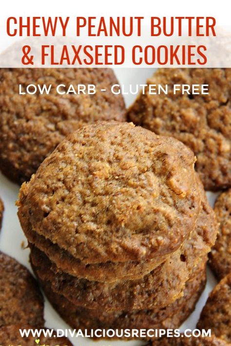 Flax Cookies Healthy, Low Carb Flax Seed Recipes, Flax Seed Recipes Keto, Flax Seed Cookie Recipes, Flaxseed Flour Recipes, Recipes Using Flaxseed Meal, Flaxseed Powder Recipes, Easy Keto Snack Recipes, Recipes With Ground Flaxseed