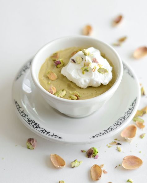 Homemade Pistachio Pudding - Buttered Side Up Pistachio Dessert Pudding, Pistachio Dessert, Pistachio Recipes, Homemade Pudding, Pistachio Pudding, Creamy Desserts, Culinary Recipes, How Sweet Eats, Favorite Desserts