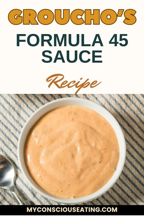 I've captured the zesty tang of Groucho's Formula 45 Sauce, and it's the secret to livening up any sandwich or salad. It's the blend of heat and sweet that makes it a staple in my kitchen! #GrouchosFormula45Sauce #SandwichSauce Sandwich Sauce Recipes Homemade, Formula 45 Sauce Recipe, Sandwich Sauce, Secret Sauce Recipe, Homemade Snacks Recipes, Burger Sauces Recipe, Homemade Bbq Sauce Recipe, Sandwich Sauces, Homemade Sauce Recipes