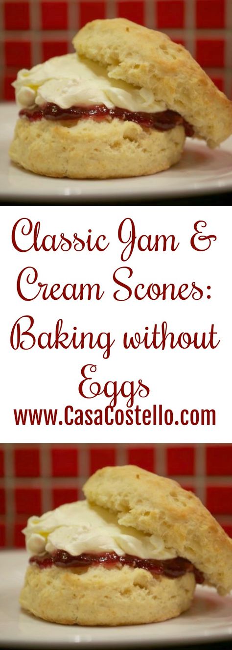 Egg Free Scones Recipe, Baking With No Eggs, Egg Free Scones, Baking Recipes Without Eggs, Scones Without Heavy Cream, No Egg Scones Recipe, No Egg Baking Recipes, Eggless Scones Recipes, No Egg Baking