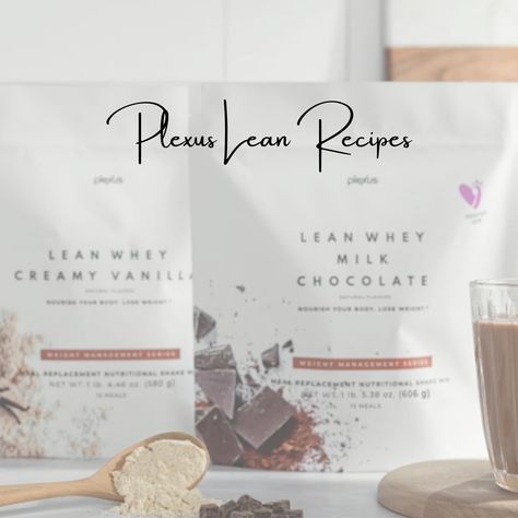 Lean Recipes Plexus Vanilla Lean Shake Recipes, Plexus Protein Shake Recipes, Plexus Chocolate Lean Shake Recipes, Plexus Recipes Meals, Plexus Lean Shake Recipes, Plexus Lean Recipes, Whey Shake Recipes, Plexus Shake Recipes, Dinner Recipes Diet