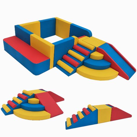 Softplay Indoor Playground Ideas, Kids Educational Crafts, Indoor Soft Play, Indoor Playroom, Soft Play Area, Physiotherapy Clinic, Soft Play Equipment, Play Gym, Baby Birthday Cakes