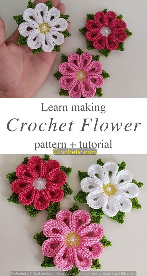 "Quick and Easy Christmas Crochet Gifts for Last-Minute Crafters" Crochet Projects Flowers, Crochet 3d Flowers Free Pattern, 3d Crochet Patterns, Christmas Crochet Gifts, Easy Christmas Crochet, Mug Cozy Crochet, Crochet Acorn, Crochet Butterfly Free Pattern, Crochet Hand Warmers