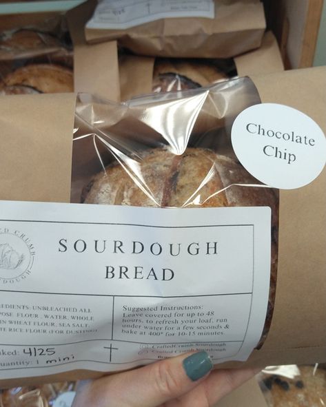 Sourdough Packaging, Sourdough Breads, Bread Packaging, Rice Flour, April 25, Bread Dough, Wheat Flour, Sourdough Bread, Cooking And Baking