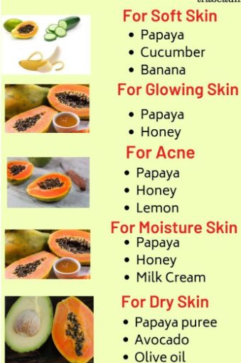 Benefits of #papaya Papaya Skin Benefits, Benefits Of Papaya For Skin, Papaya Face Mask Homemade, Papaya Recipes Healthy, Vegetable Types, Vitamin Sources, Benefits Of Eating Papaya, Papaya For Skin, Benefits Of Papaya