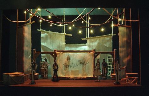 Set Theatre, Theatre Inspiration, Set Design Theatre, Stage Set Design, Theatre Stage, Theatre Design, Theatre Set, Shadow Puppets, Scene Design