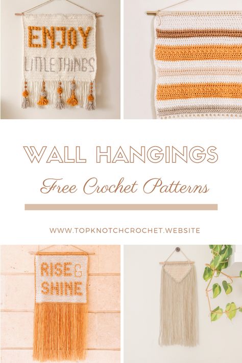 Crochet Wall Hanging Patterns, Diy Crochet Wall Hanging, Crochet House, 3d Crochet, Crochet Wall Hanging, Wall Hanging Pattern, Crochet Wall Art, Crochet Decor, Yarn Wall Art