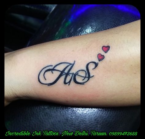 #AS #Initial #Letter AS Tattoos #call #09899473688 Name Tattoo On Hand, Alphabet Tattoo Designs, Tattoo Lettering Styles, Finger Henna Designs, Finger Henna, Omerta Tattoo, Initial Tattoo, S Letter, Crown Tattoo