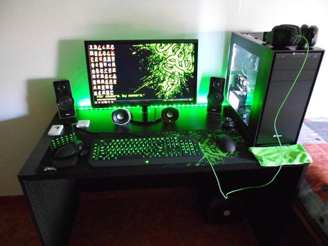 Setup Gaming, Gaming Station, Gaming Monitor, Computer Room, Gaming Room Setup, Pc Setup, Room Setup, Year 2024, Pc Gamer