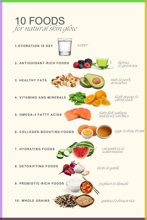 Antioxidant Foods For Skin, How To Make Lip Scrub Homemade, Make Lip Scrub, Cucumber And Watermelon, Quinoa And Brown Rice, Natural Skin Glow, Foods For Skin, Collagen Boosting Foods, Best Foods For Skin