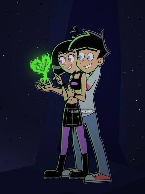 Phantom Cartoon, Danny Phantom Sam, Positive Mindset Quotes, In My Arms, Couples Halloween Outfits, Cute Couple Halloween Costumes, Cartoon Profile Pictures, Cartoons Love, Danny Phantom