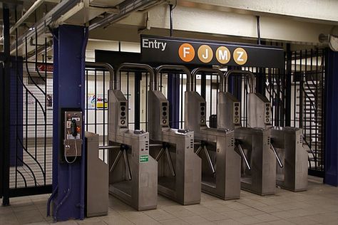 Turnstile | Flickr - Photo Sharing! Nyc Subway Turnstile, Metal Shop Building, Japanese City, Shop Buildings, Subway Station, New York Subway, Subway Train, Night Sky Wallpaper, Abstract City