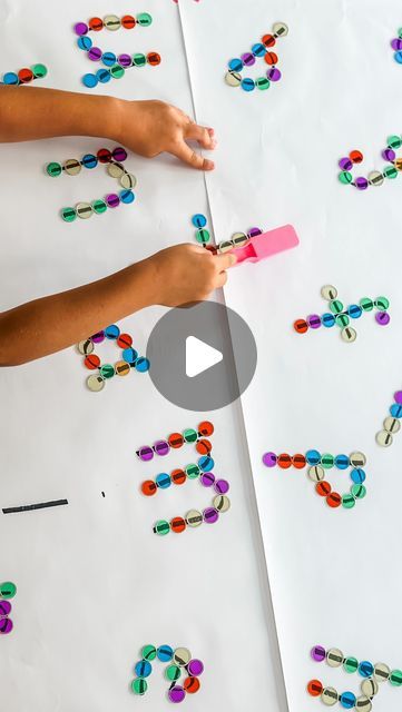 magnetic rings and magnet to work on sounds! Number Sensory Bin, Letter Formation Activities, Abc Centers, Muscle Memory, Letter Formation, Hands On Learning, Play To Learn, Sensory Bins, Sensory Play