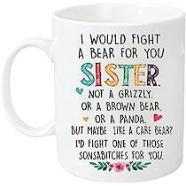 Best Friend Cup, Funny Sister Gifts, About Smile, Sister Funny, Christmas Gifts For Sister, Sisters Funny, Funny Coffee Mug, Bottle Lamp, Birthday Gifts For Sister