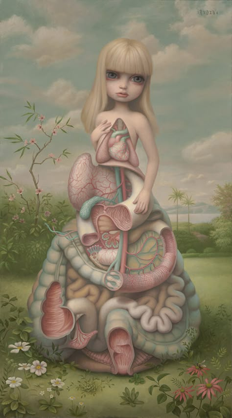 Mark Ryden Art, Art Sinistre, Art Bizarre, Surealism Art, Arte Peculiar, Mark Ryden, Bel Art, Bizarre Art, Art Mignon