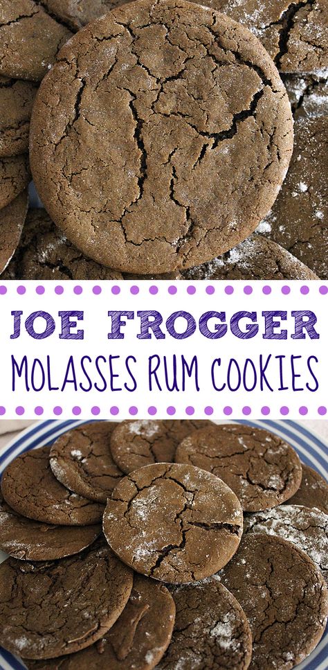 Joe Froggers Cookies, Joe Frogger Cookies Recipe, Cookbook Inspiration, Hamilton Party, Historical Food, Traditional Cookies, Boiled Dinner, Pumpkin Ice Cream, Molasses Cookies