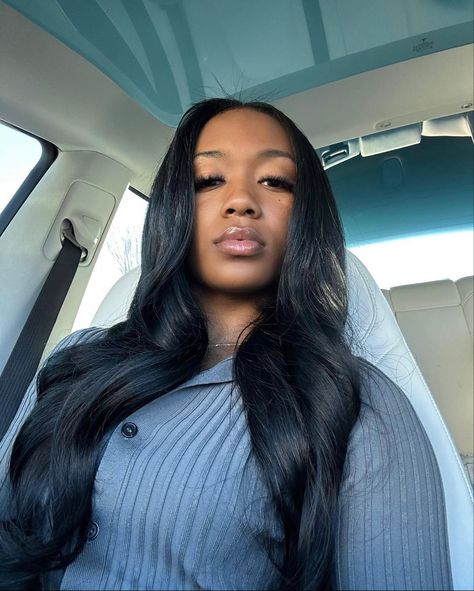 Haile Rose, Curls For The Girls, Flat Iron Hair Styles, Let Your Hair Down, Different Hairstyles, Wig Styles, Pretty Selfies, Black Girls Hairstyles, Aesthetic Hair