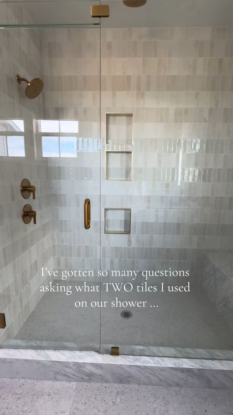 Celine 2 Bedrosians Bathroom Floor Tile, Bedrosians Celine Tile White, Celine Tile Bedrosians, Bedrosians Celine Tile, Cloe Tile Shower Bathroom, Taupe Shower Tile, Chloe Tile Bathroom, Timeless Shower Tile Ideas, Tile Shower Ideas Walk In