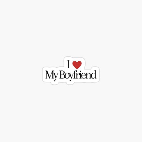 I love my boyfriend heart sticker laptop couples relationship girlfriend giff couple #boyfriend #boyfriendgift #sticker #stickers #redbubble #redbubbleartist #redbubbleshop #iloveyou Stickers For Boyfriend, Boyfriend Stickers, Relationship Stickers, Stickers Couple, Couple Stickers, Quotes For Boyfriend, Couple Boyfriend, I Love My Boyfriend, Print Outs