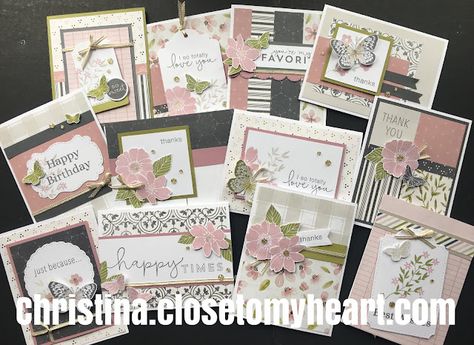 Classic Christina: Feels Like Home Card Workshop Featuring the Love So Sweet Stamp Set Kaisercraft Cards, Home Card, Hand Crafted Cards, One Sheet Wonder, Feels Like Home, Ctmh Cards, Classic Card, The Feels, Heart Cards