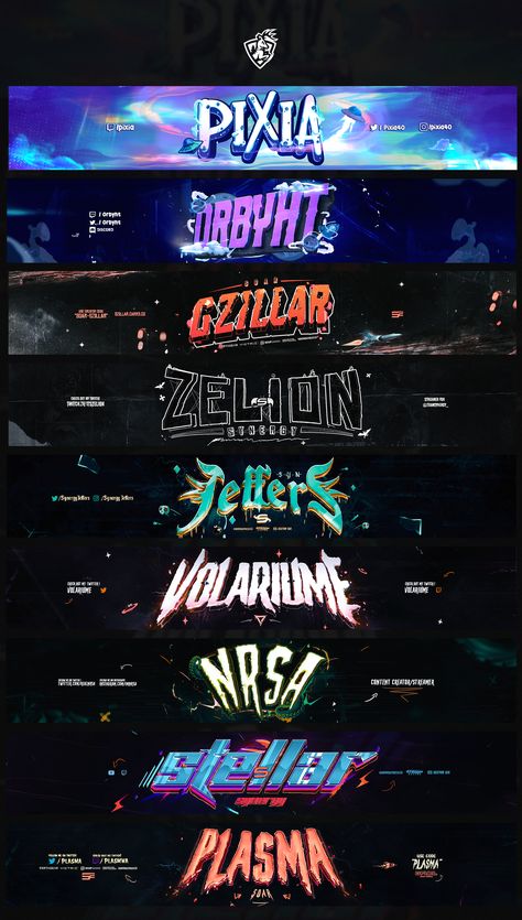 다귤 Different Types Of Logos, Logo Design Poster, Game Font Design, Cool Banner Design, Cool Logo Design Gaming, Graphic Designer Banner, Best Gaming Logo Design, Behance Banner Design, Esports Logo Gaming Design