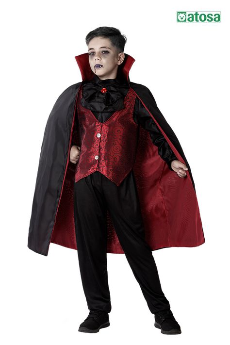 Vampire Costume Kids Boys, Kids Vampire Makeup Boy, Boys Vampire Costume, Kid Vampire, Dracula Makeup, Vampire Costume Kids, Vampire Kids, Dracula Costume, Halloween Costumes Kids Boys