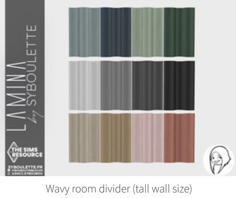 Wall Divider, Sims 4 Mods Clothes, Divider Wall, Letter R, Sims 4 Cc, The Sims Resource, Bar Set, Sims 4 Mods, Sims Resource